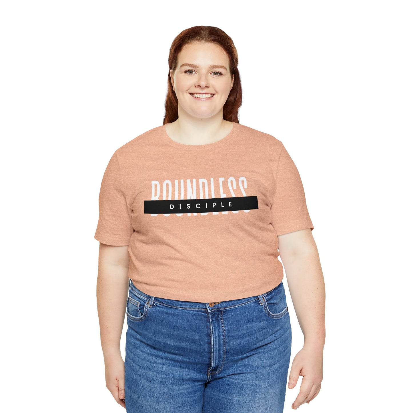 BOUNDLESS DISCIPLE Unisex Jersey Short Sleeve Tee