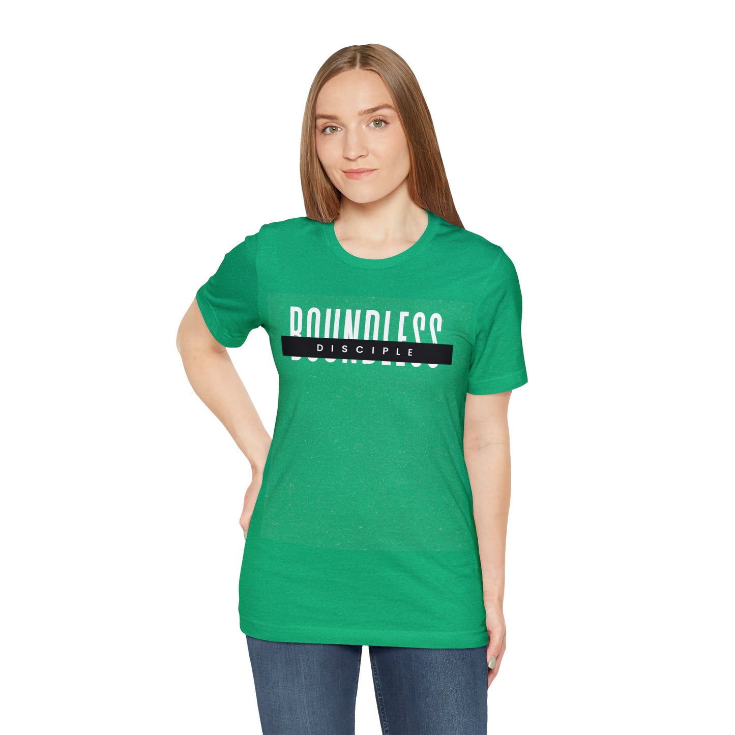 BOUNDLESS DISCIPLE Unisex Jersey Short Sleeve Tee