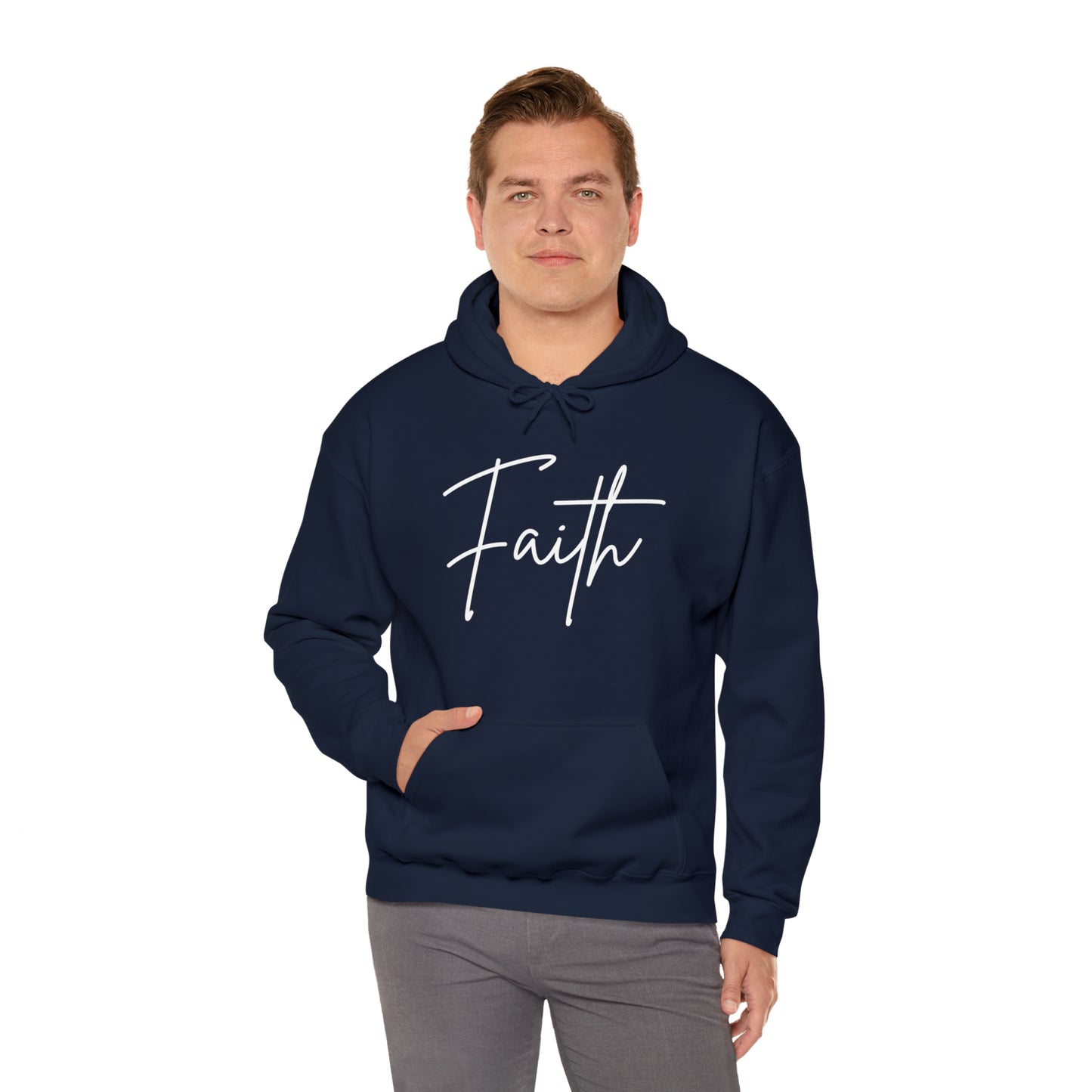 FAITH Unisex Heavy Blend™ Hooded Sweatshirt