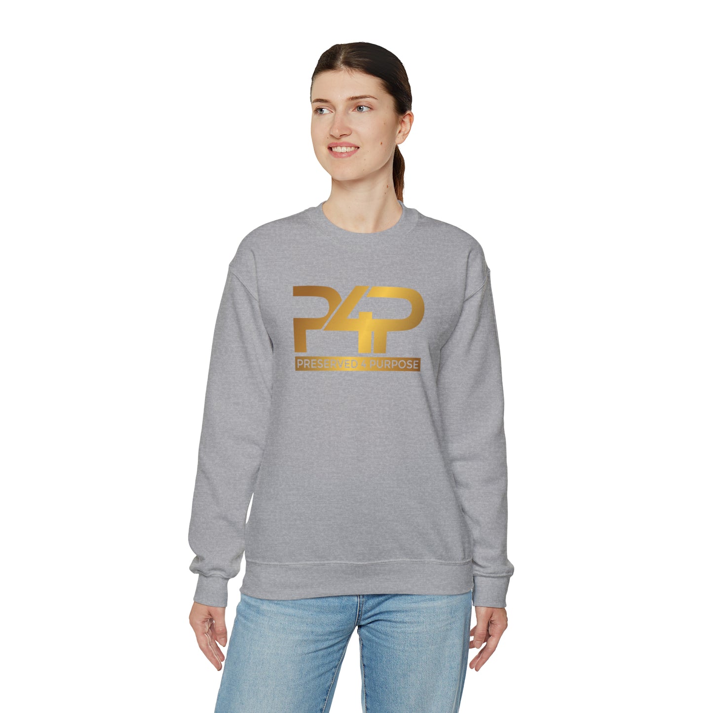 P4P PRESERVED4 PURPOSE Unisex Heavy Blend™ Crewneck Sweatshirt