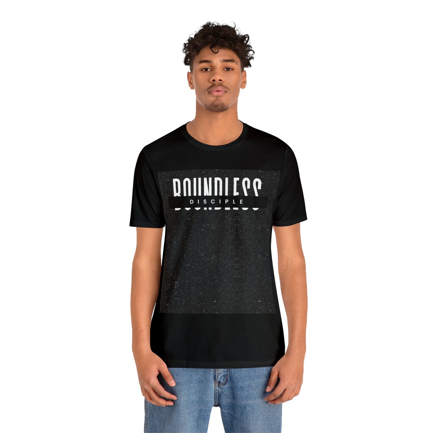 BOUNDLESS DISCIPLE Unisex Jersey Short Sleeve Tee