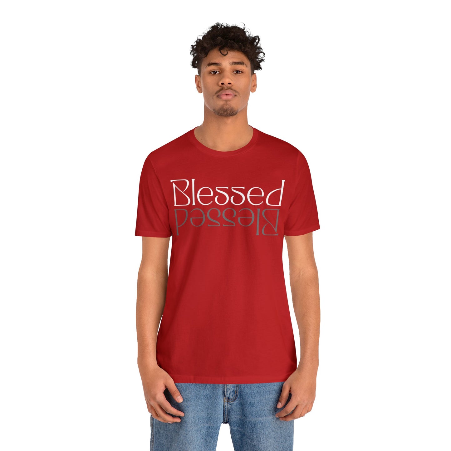 BLESSED Unisex Jersey Short Sleeve Tee