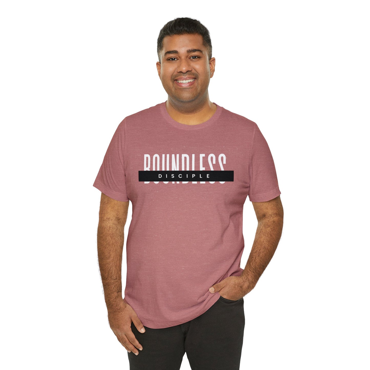 BOUNDLESS DISCIPLE Unisex Jersey Short Sleeve Tee