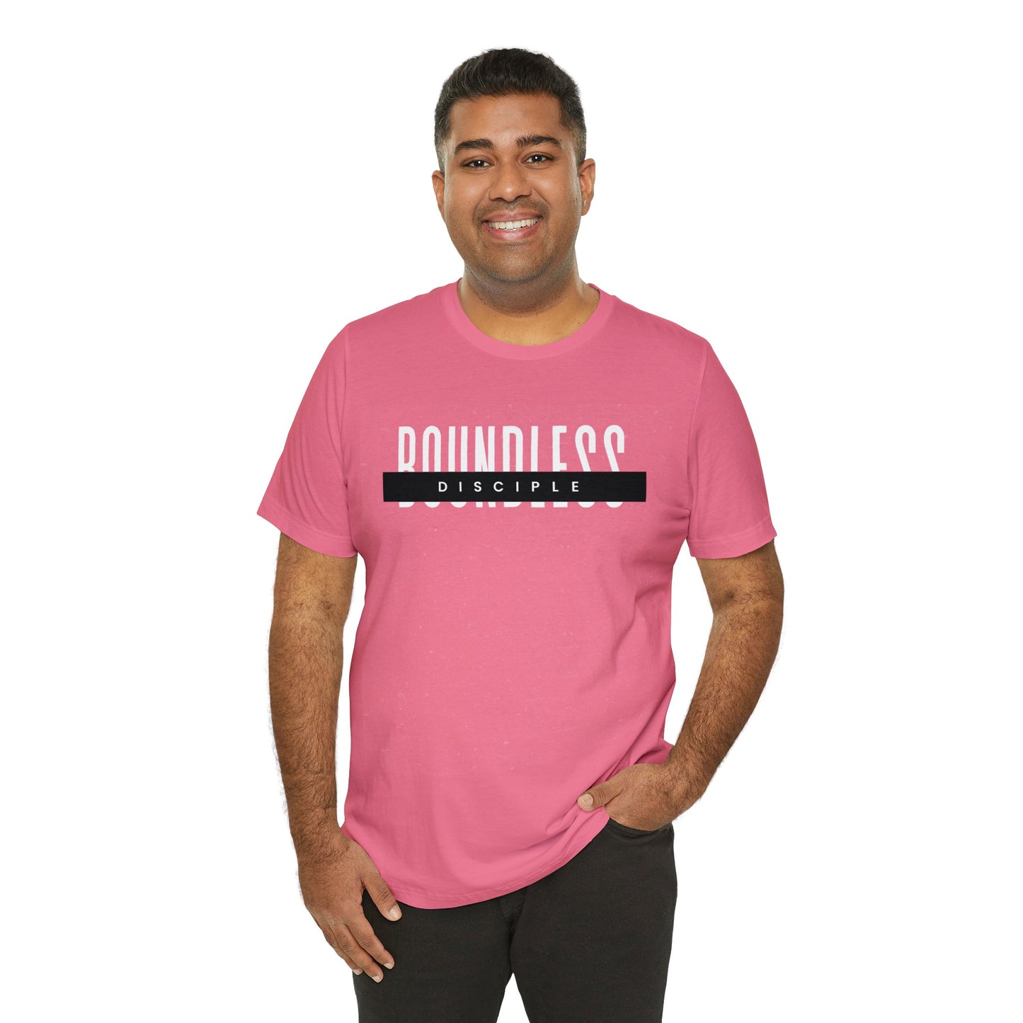 BOUNDLESS DISCIPLE Unisex Jersey Short Sleeve Tee