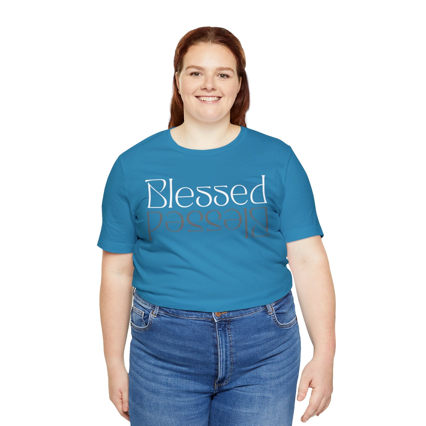 BLESSED Unisex Jersey Short Sleeve Tee