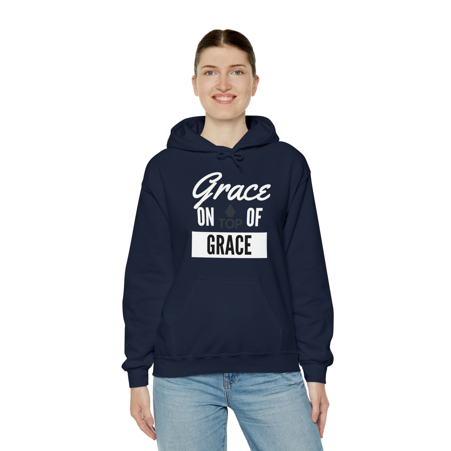 GRACE ON TOP GRACE Unisex Heavy Blend™ Hooded Sweatshirt