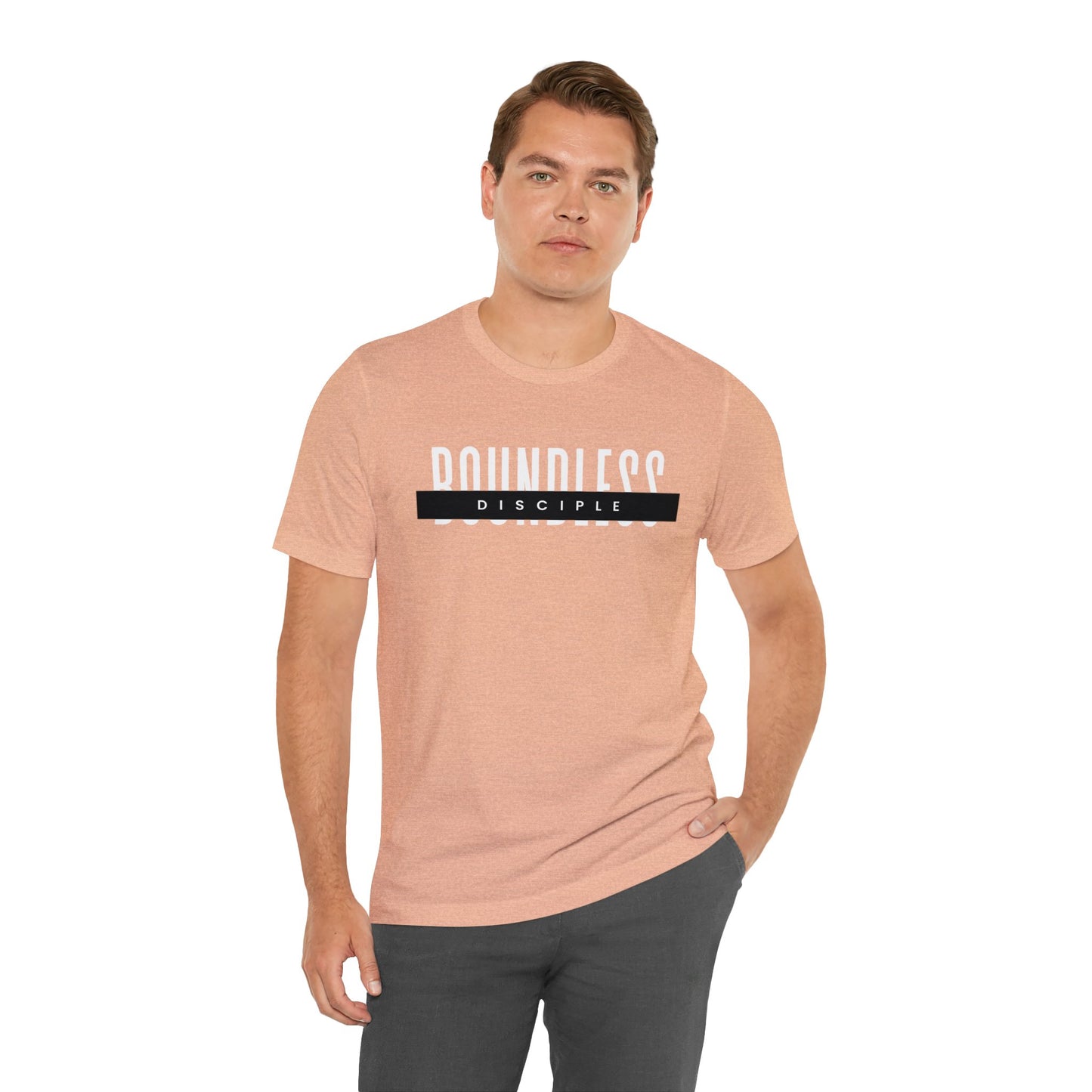 BOUNDLESS DISCIPLE Unisex Jersey Short Sleeve Tee