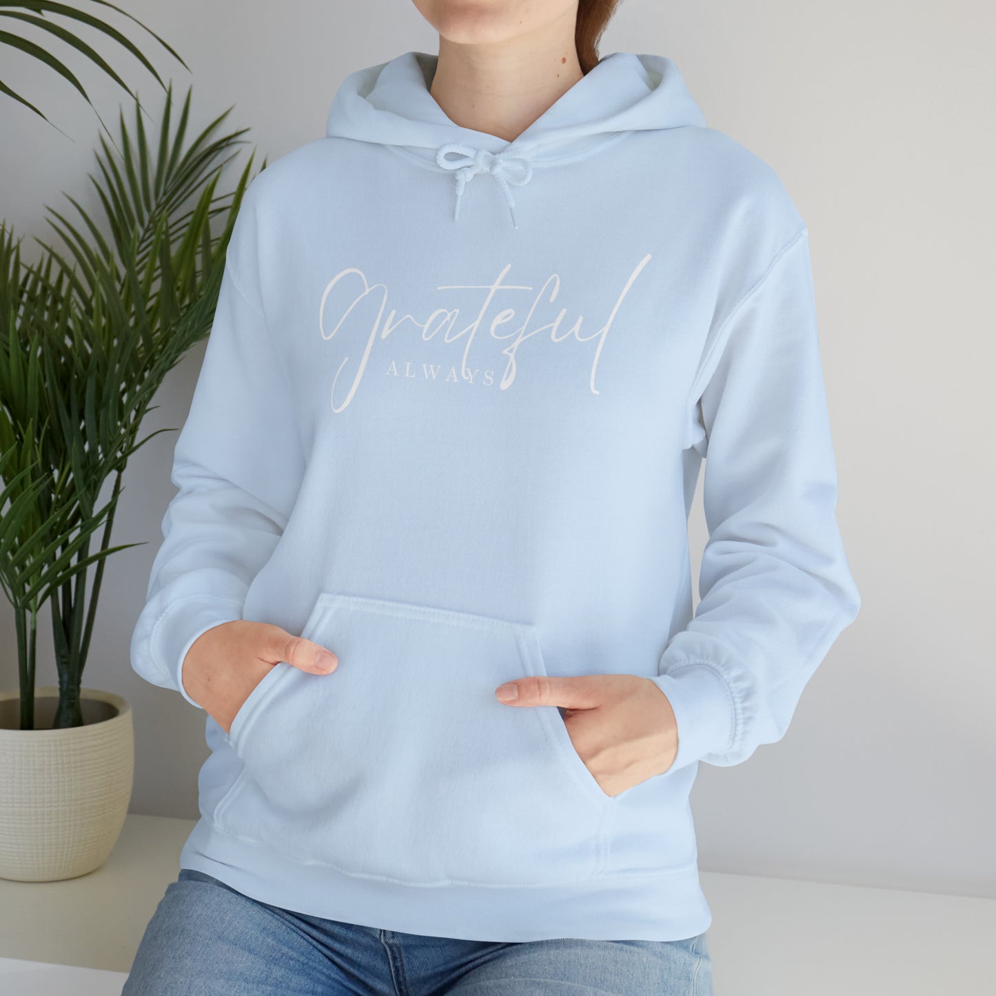 GRATEFUL ALWAYS Unisex Heavy Blend™ Hooded Sweatshirt