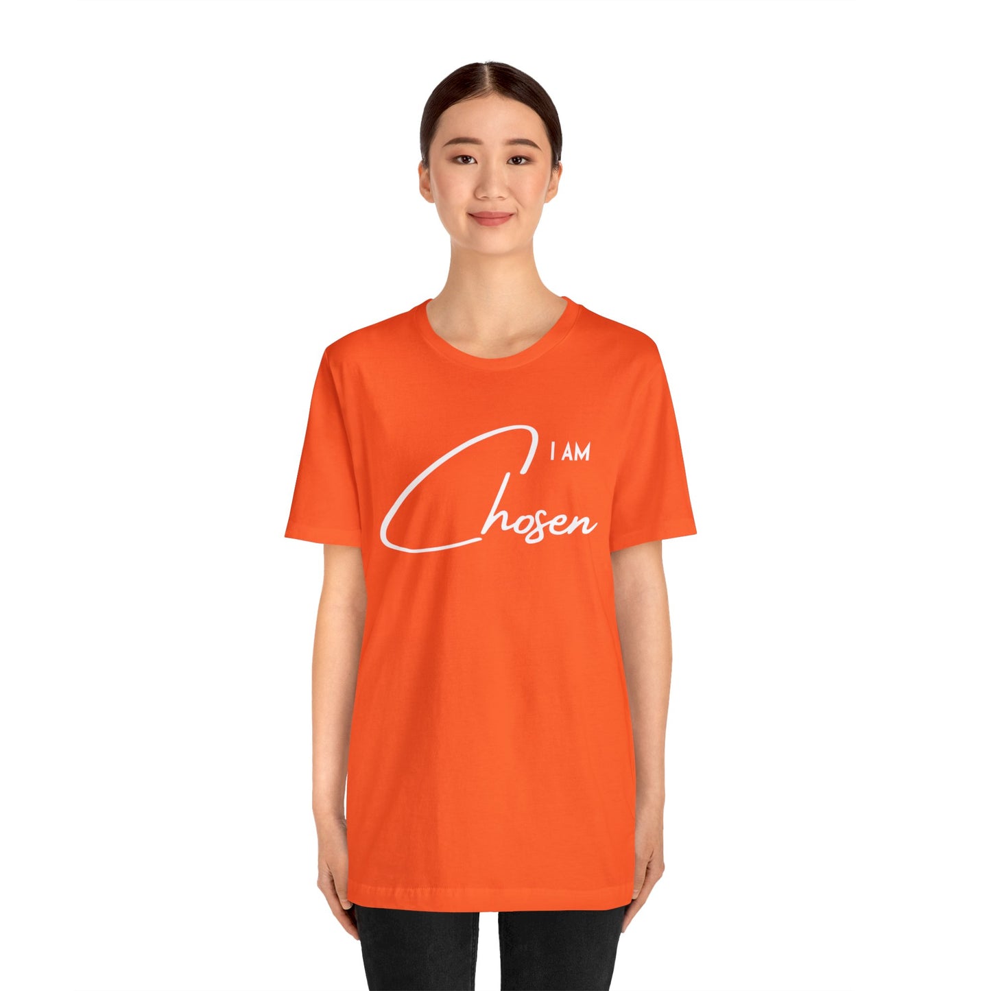 I AM CHOSEN Unisex Jersey Short Sleeve Tee