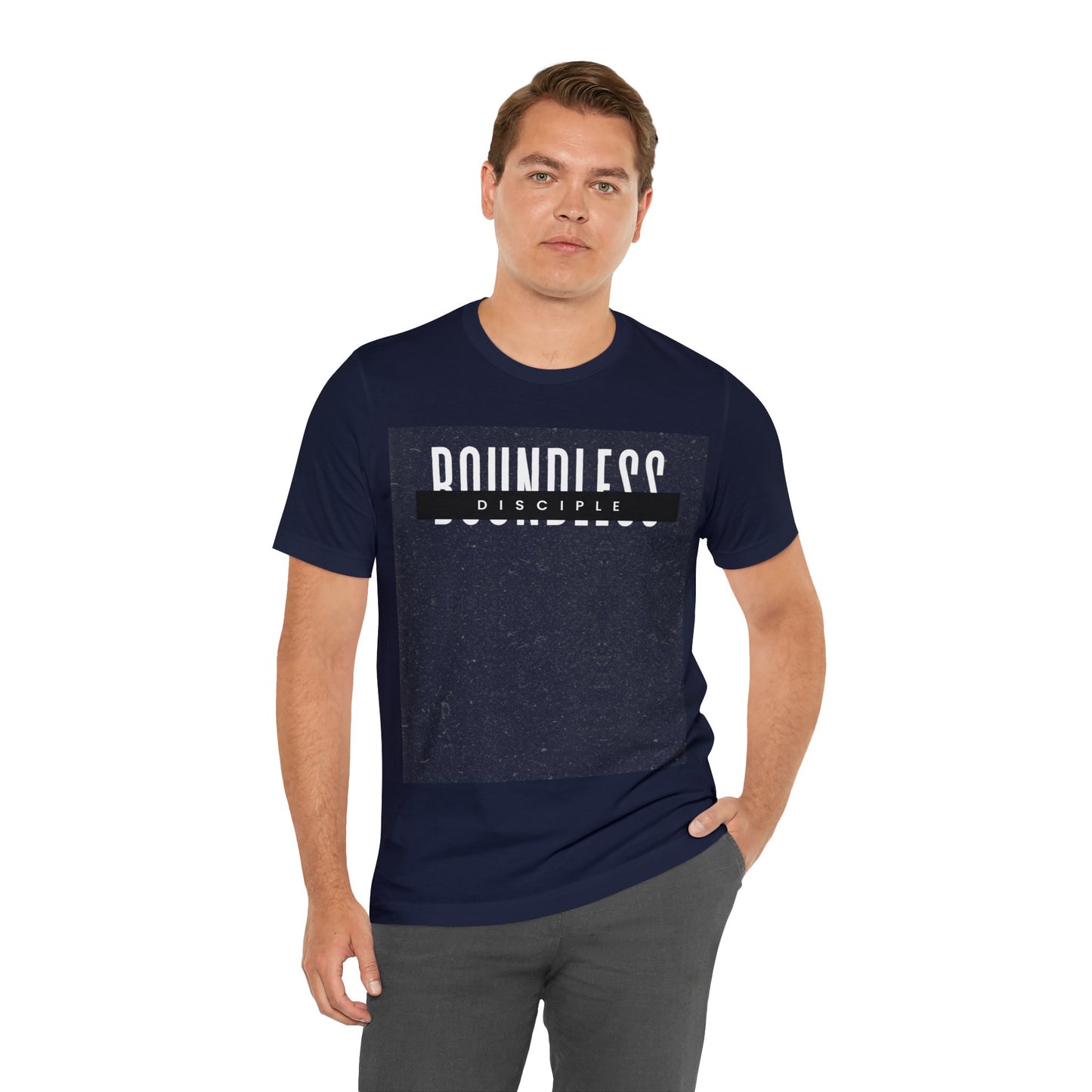 BOUNDLESS DISCIPLE Unisex Jersey Short Sleeve Tee