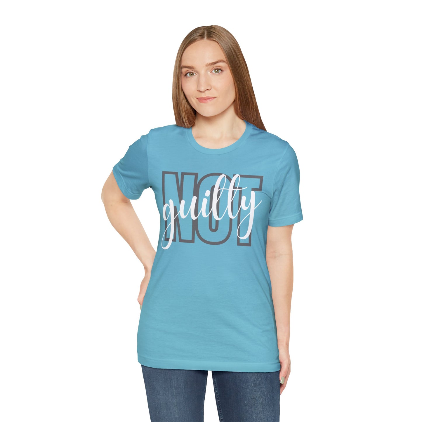 NOT GUILTY Unisex Jersey Short Sleeve Tee