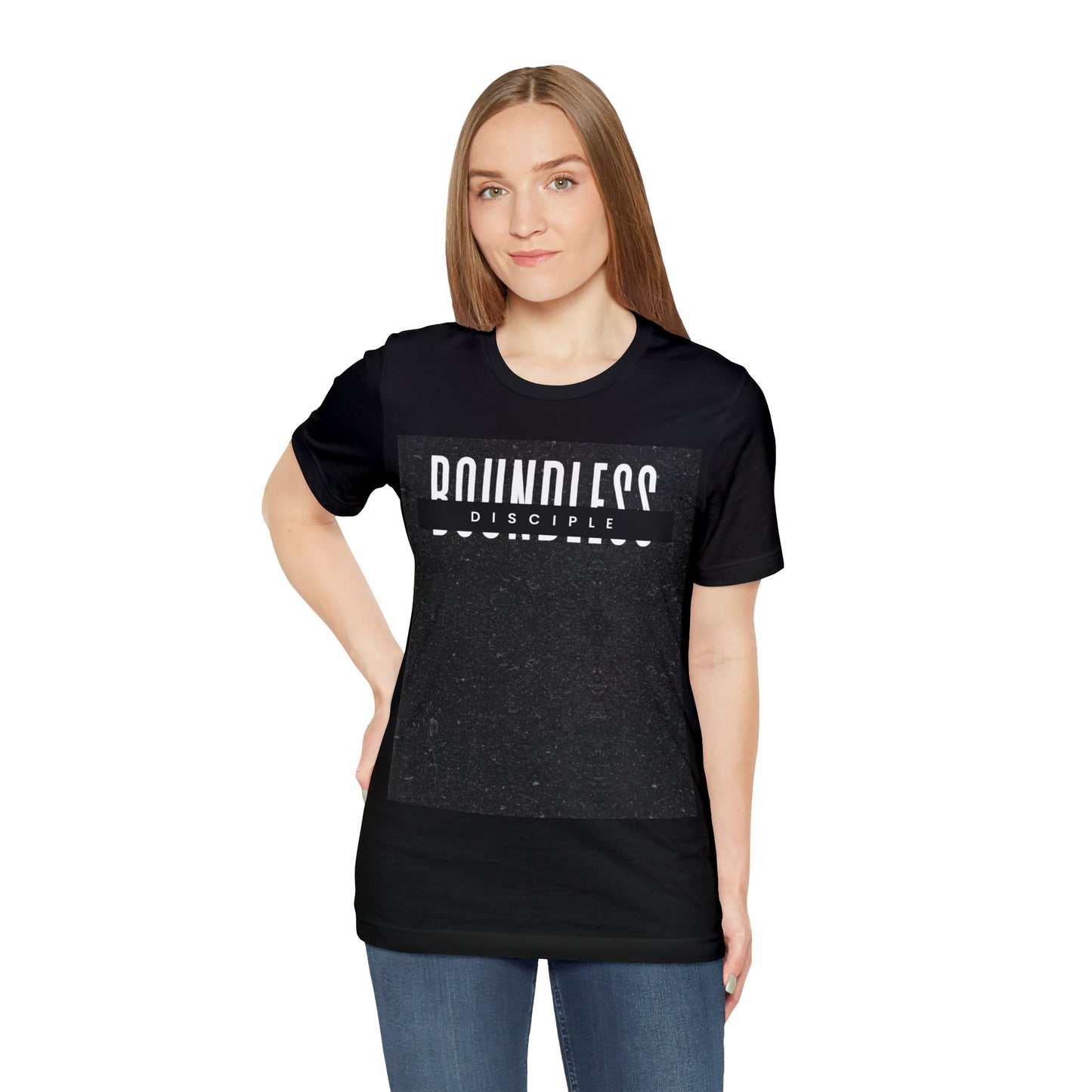 BOUNDLESS DISCIPLE Unisex Jersey Short Sleeve Tee