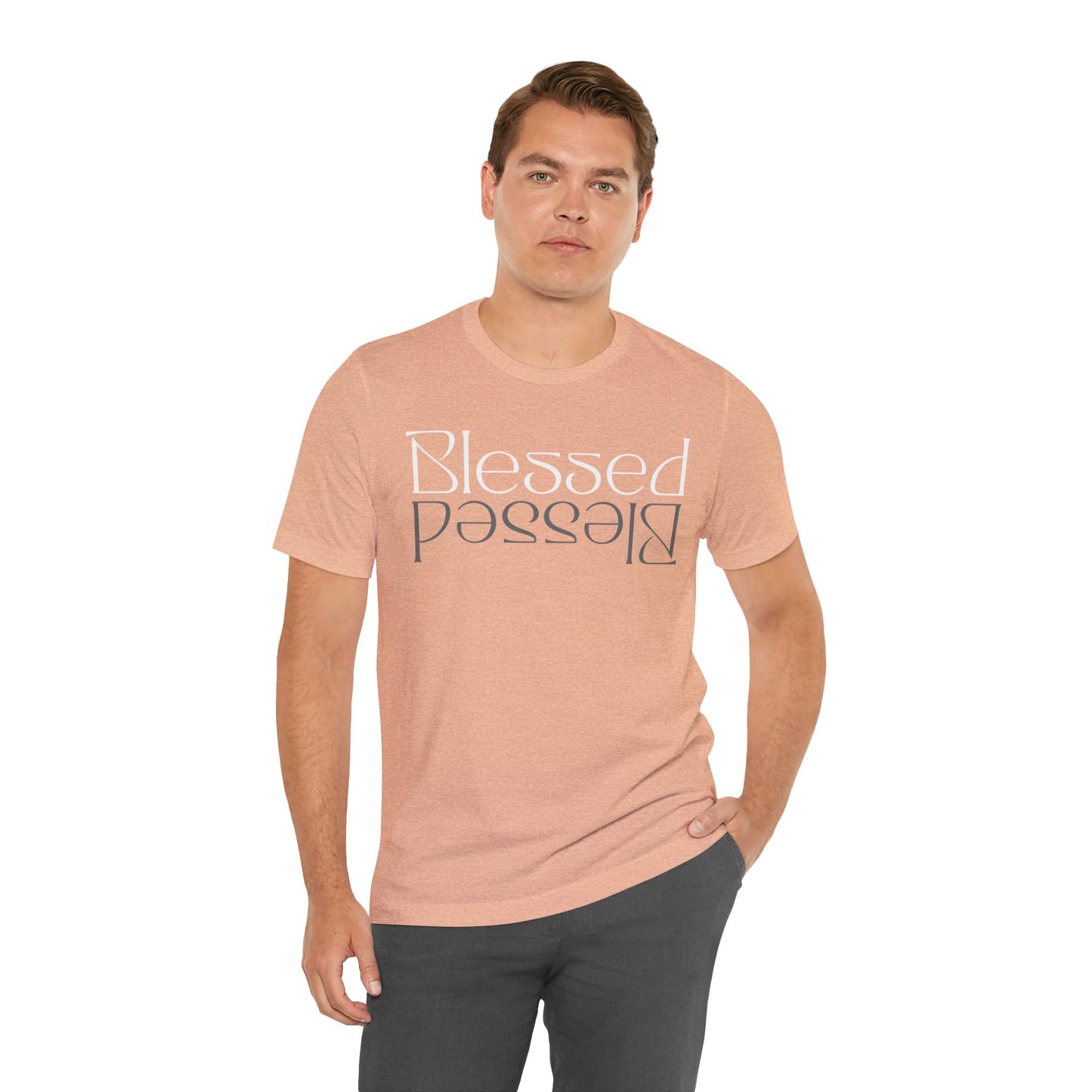 BLESSED Unisex Jersey Short Sleeve Tee