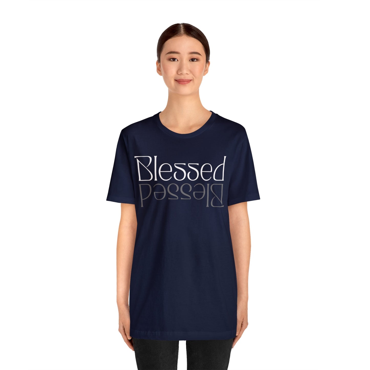 BLESSED Unisex Jersey Short Sleeve Tee