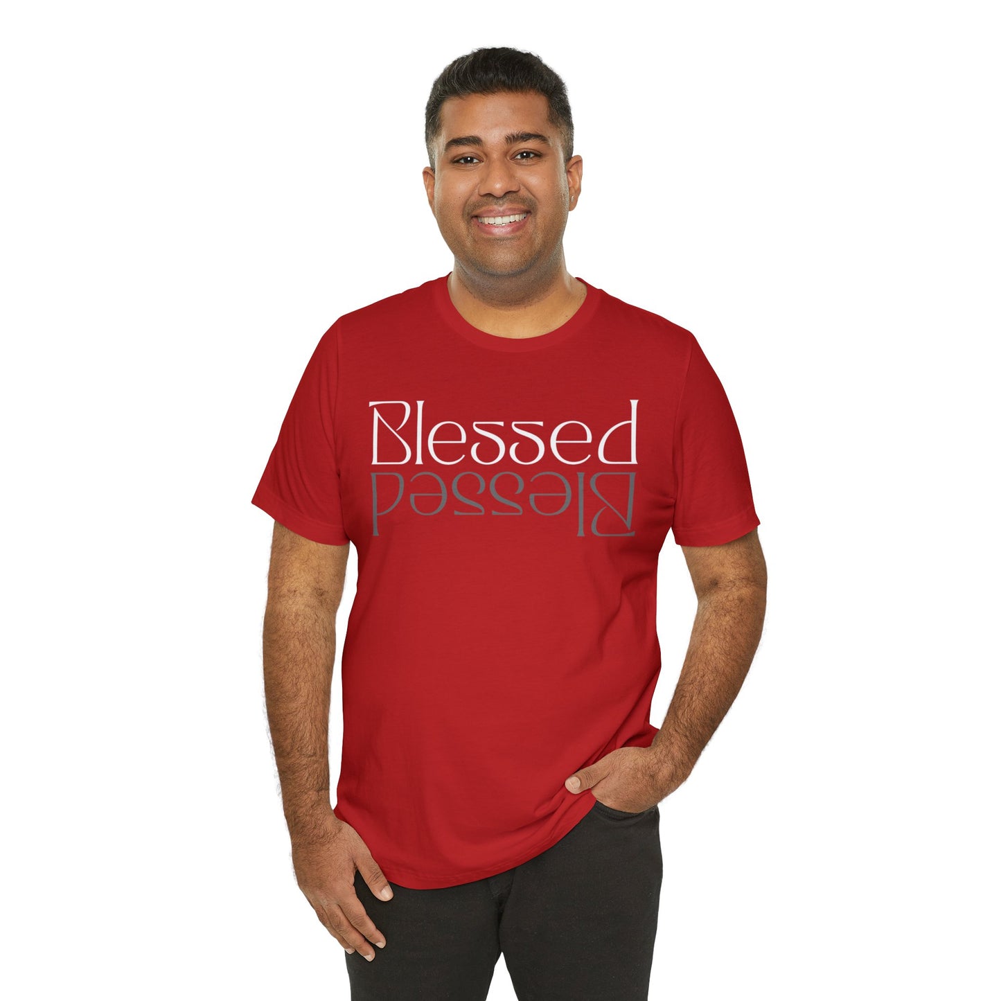 BLESSED Unisex Jersey Short Sleeve Tee