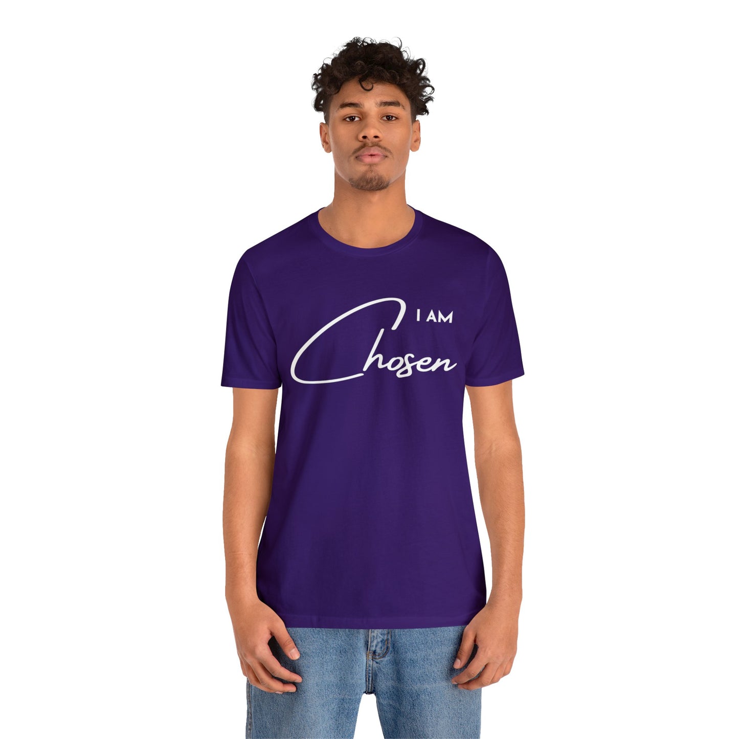 I AM CHOSEN Unisex Jersey Short Sleeve Tee