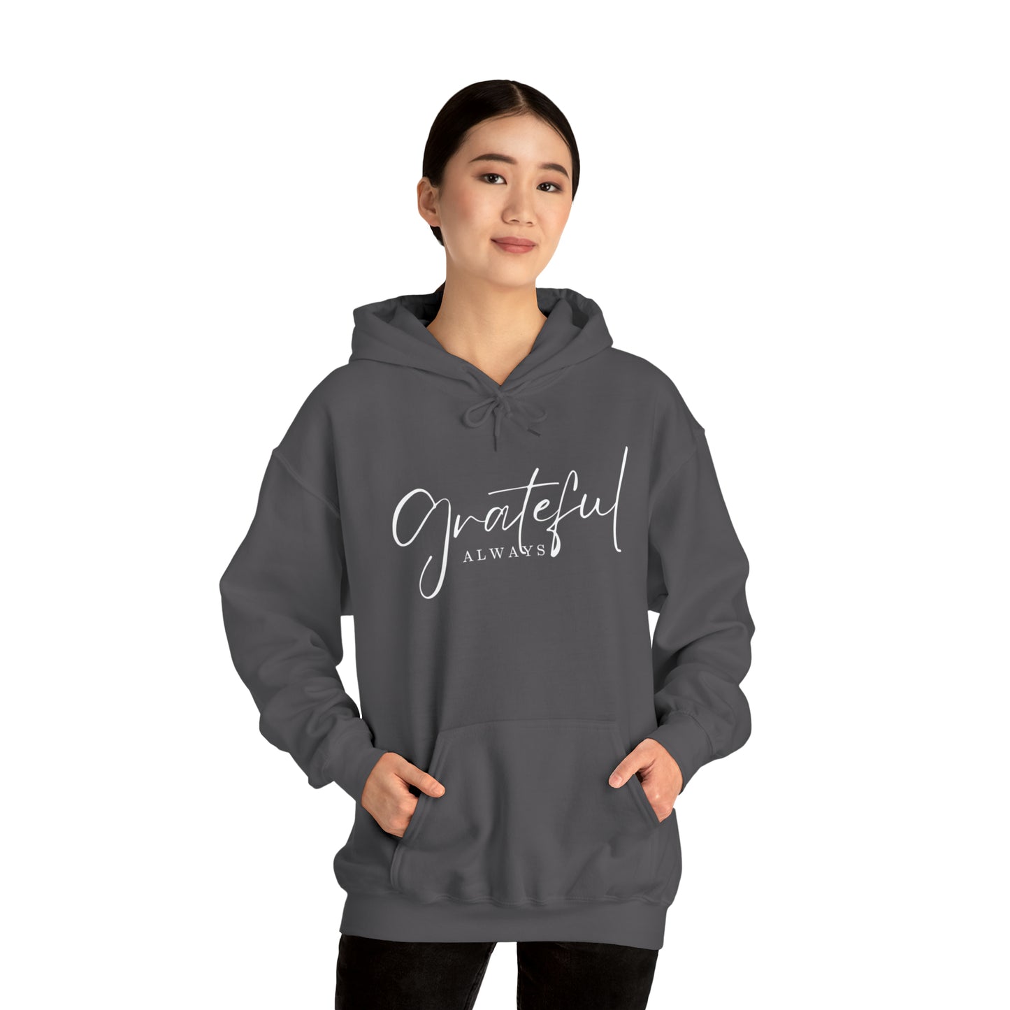 GRATEFUL ALWAYS Unisex Heavy Blend™ Hooded Sweatshirt