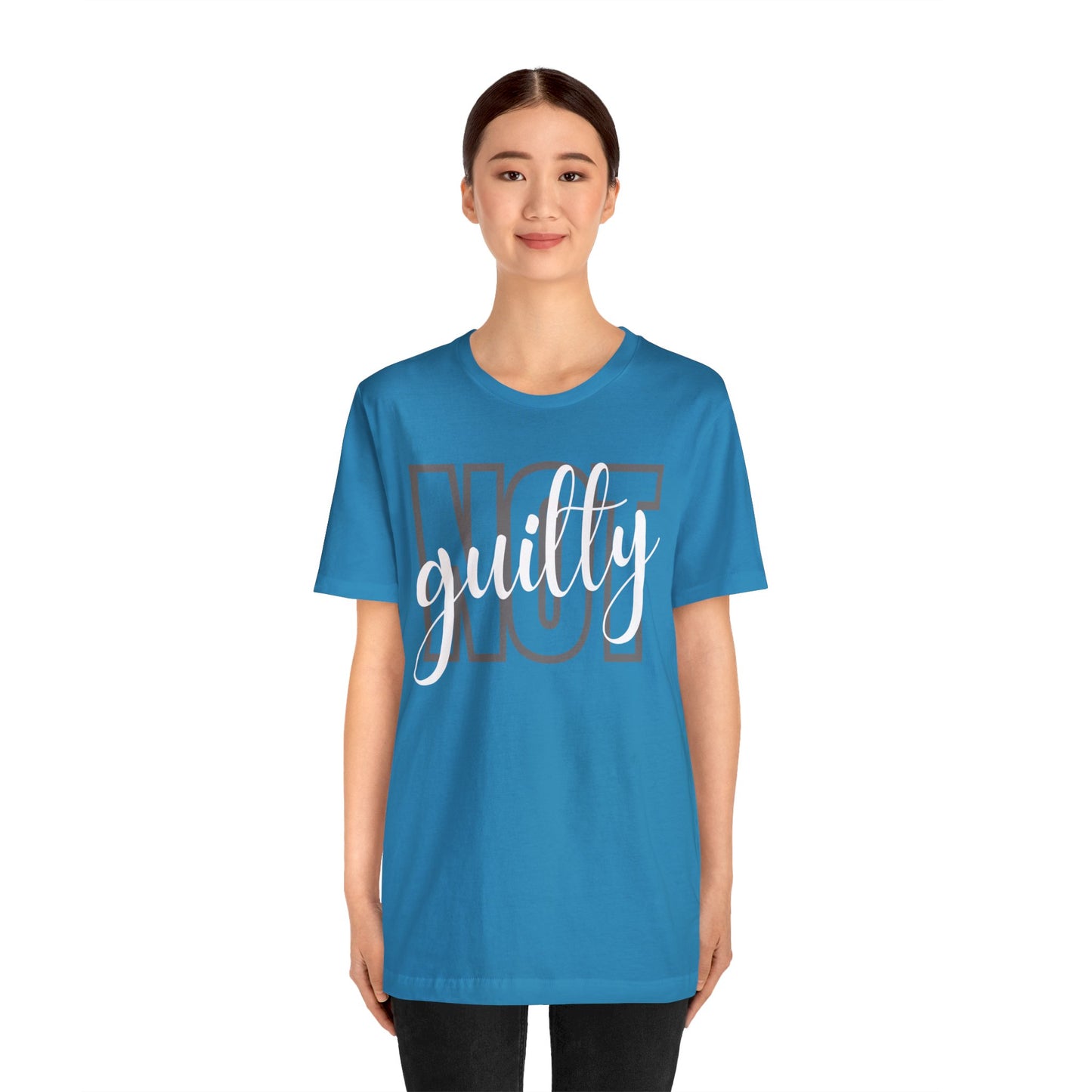 NOT GUILTY Unisex Jersey Short Sleeve Tee