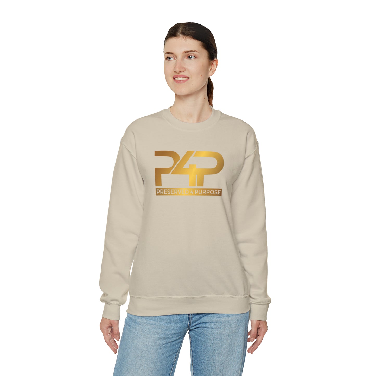 P4P PRESERVED4 PURPOSE Unisex Heavy Blend™ Crewneck Sweatshirt