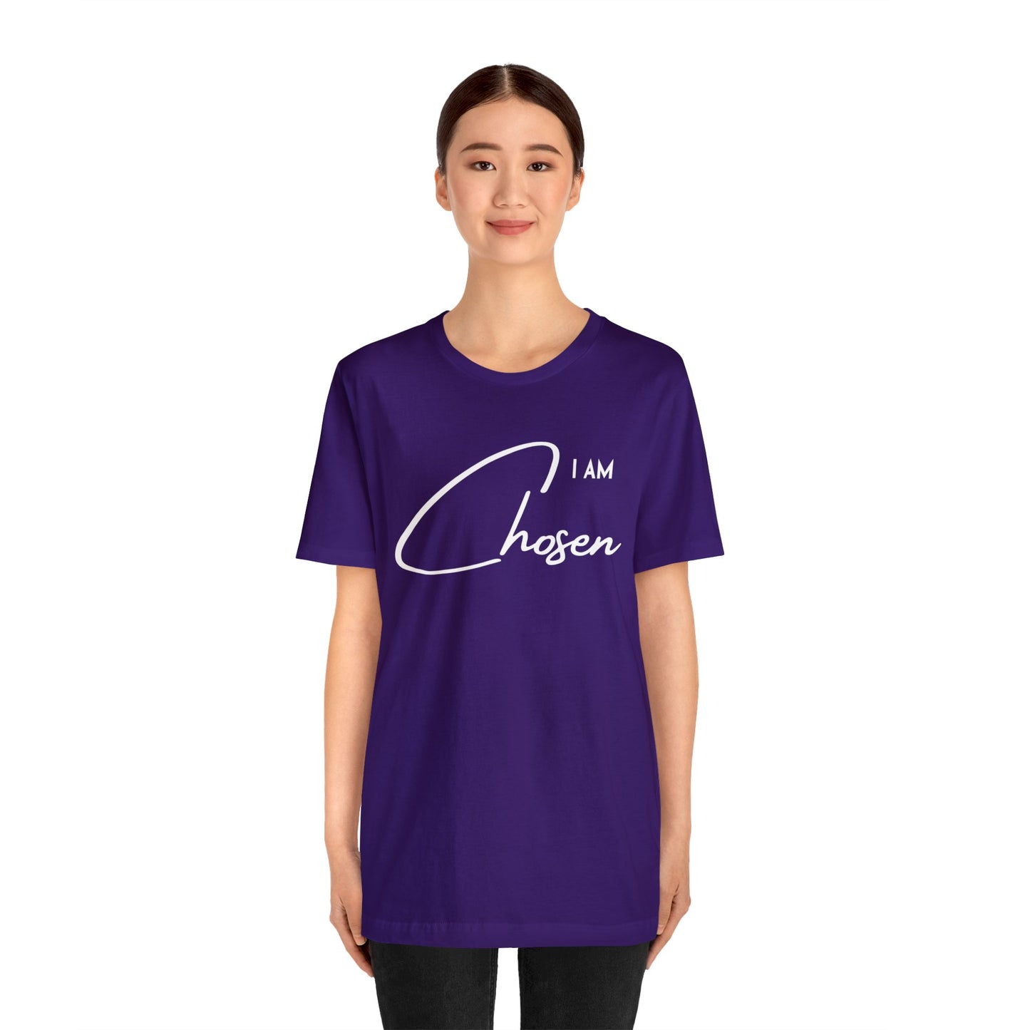 I AM CHOSEN Unisex Jersey Short Sleeve Tee