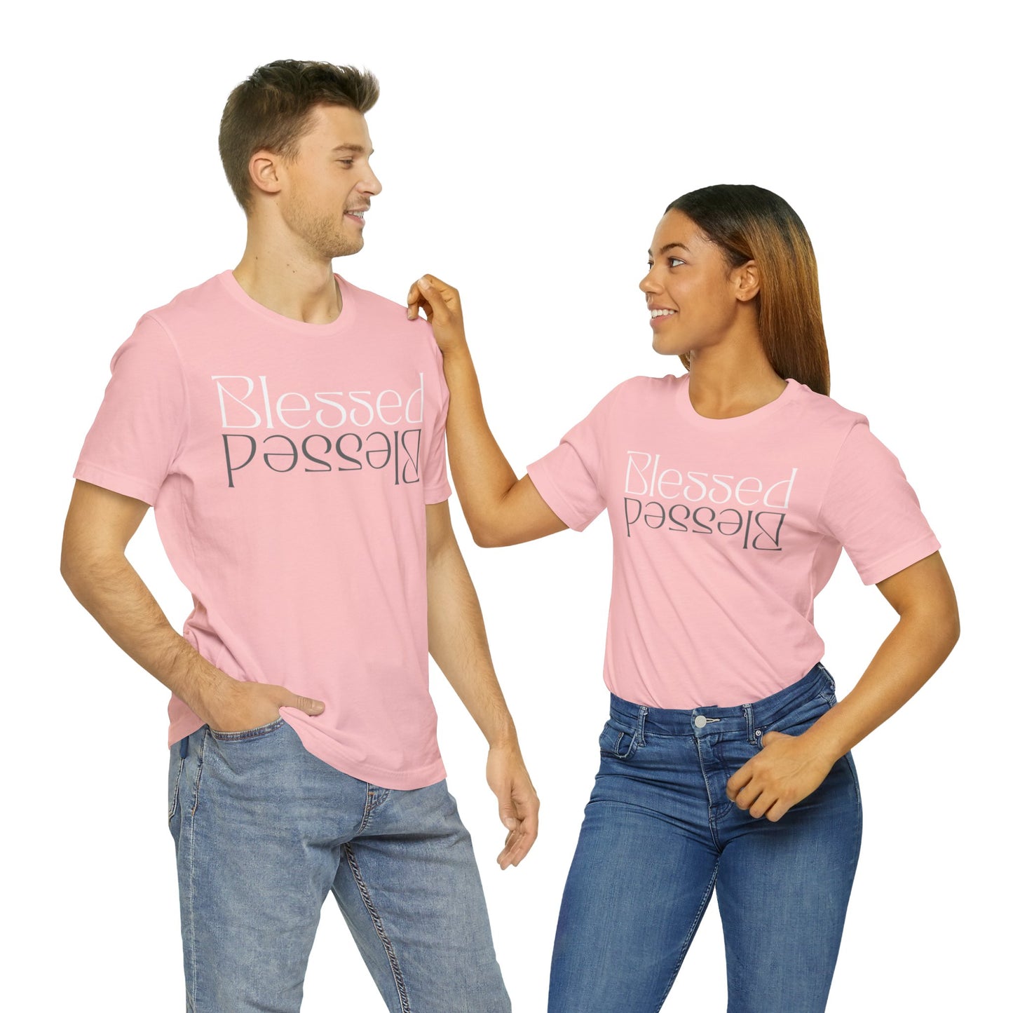 BLESSED Unisex Jersey Short Sleeve Tee