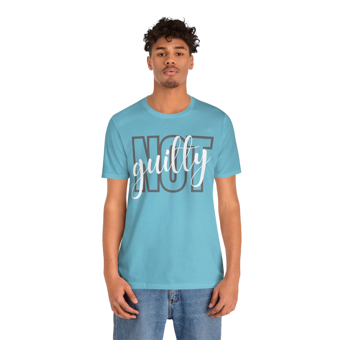 NOT GUILTY Unisex Jersey Short Sleeve Tee