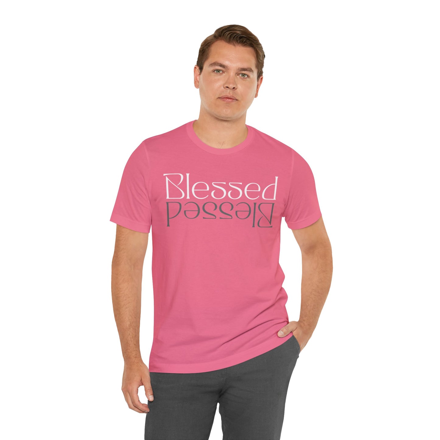 BLESSED Unisex Jersey Short Sleeve Tee