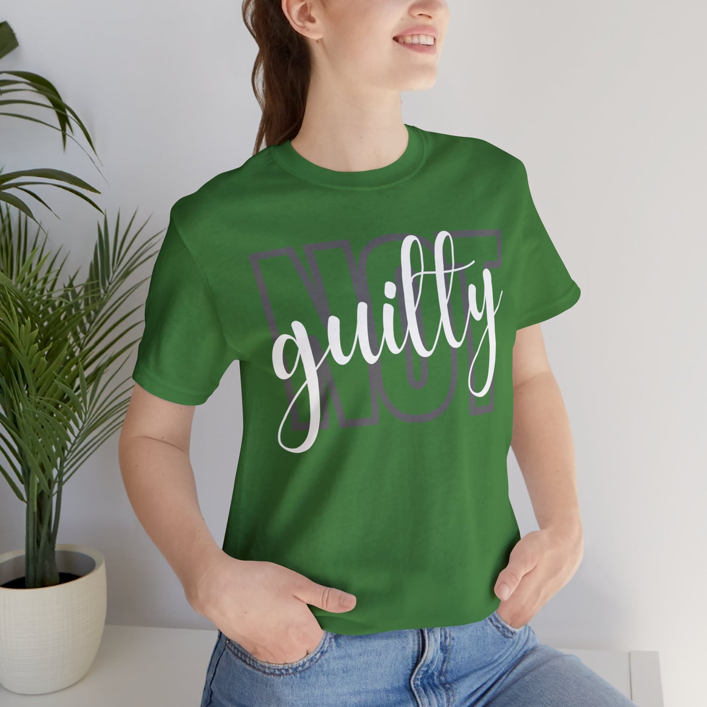 NOT GUILTY Unisex Jersey Short Sleeve Tee