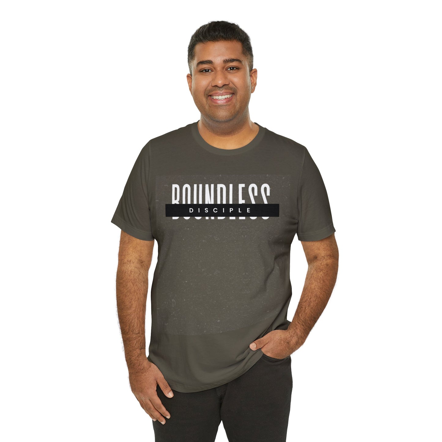 BOUNDLESS DISCIPLE Unisex Jersey Short Sleeve Tee