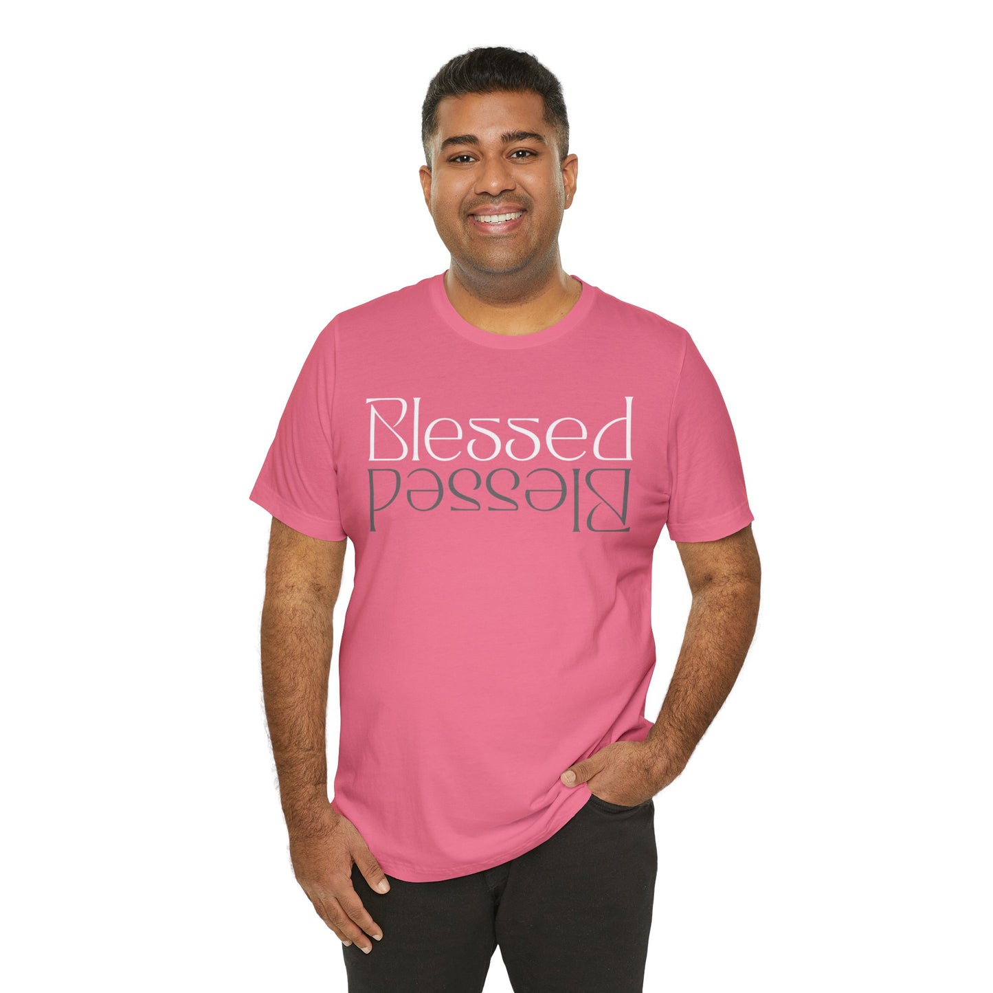 BLESSED Unisex Jersey Short Sleeve Tee