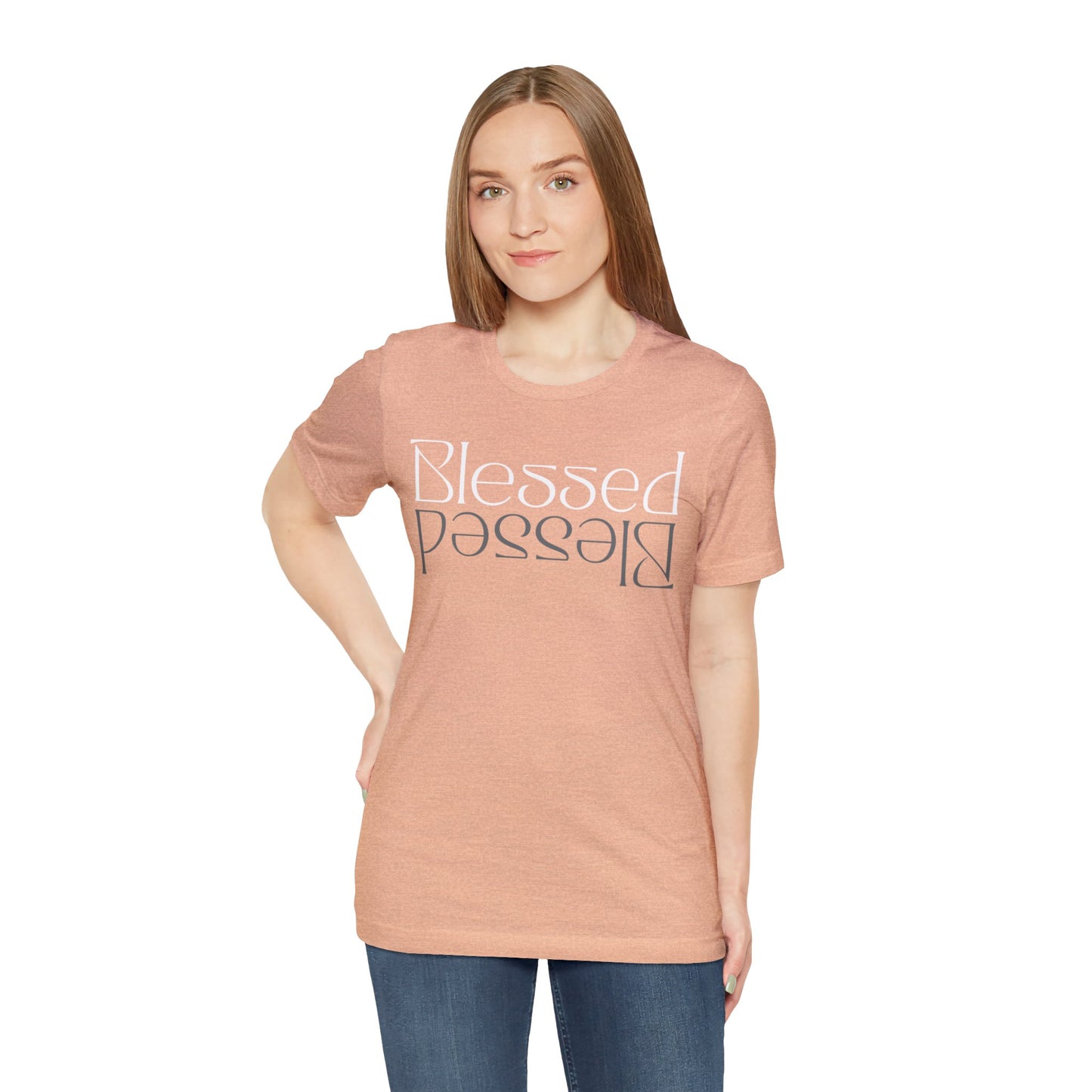 BLESSED Unisex Jersey Short Sleeve Tee