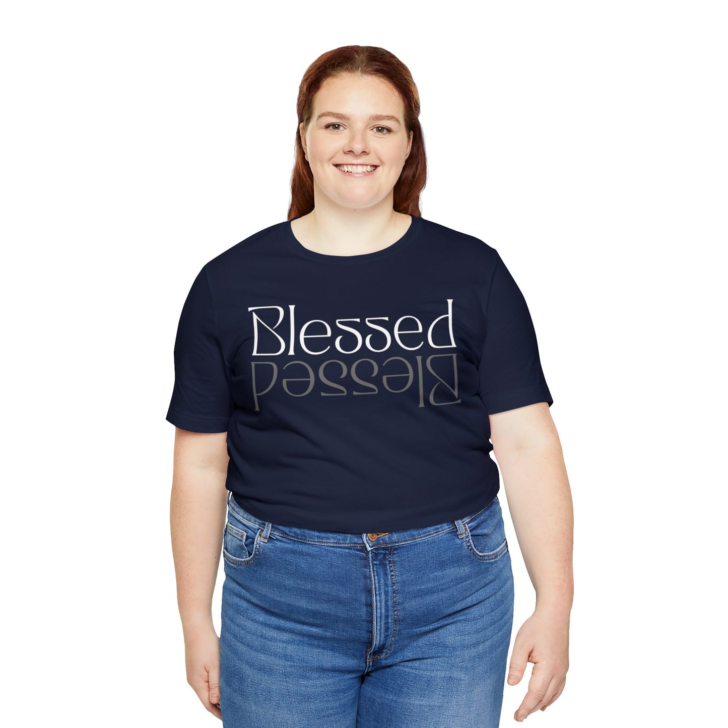 BLESSED Unisex Jersey Short Sleeve Tee