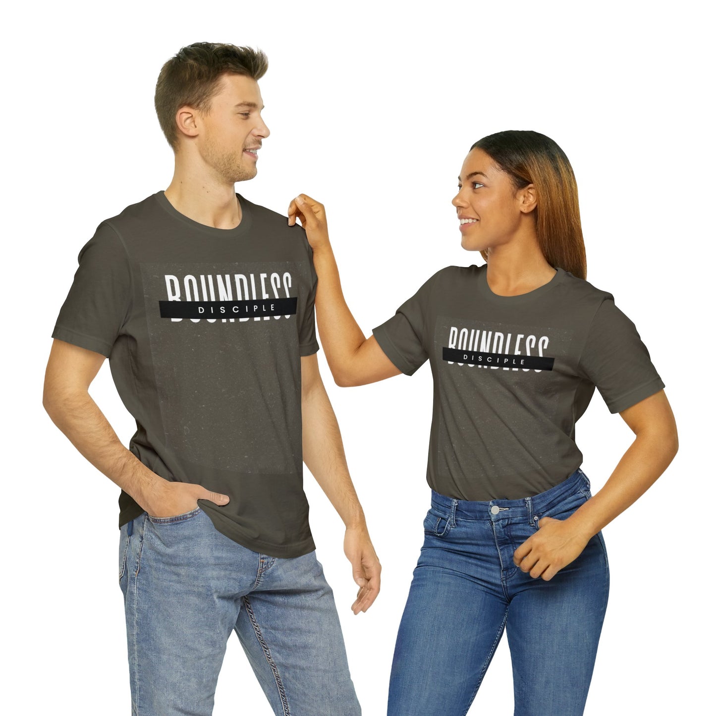 BOUNDLESS DISCIPLE Unisex Jersey Short Sleeve Tee