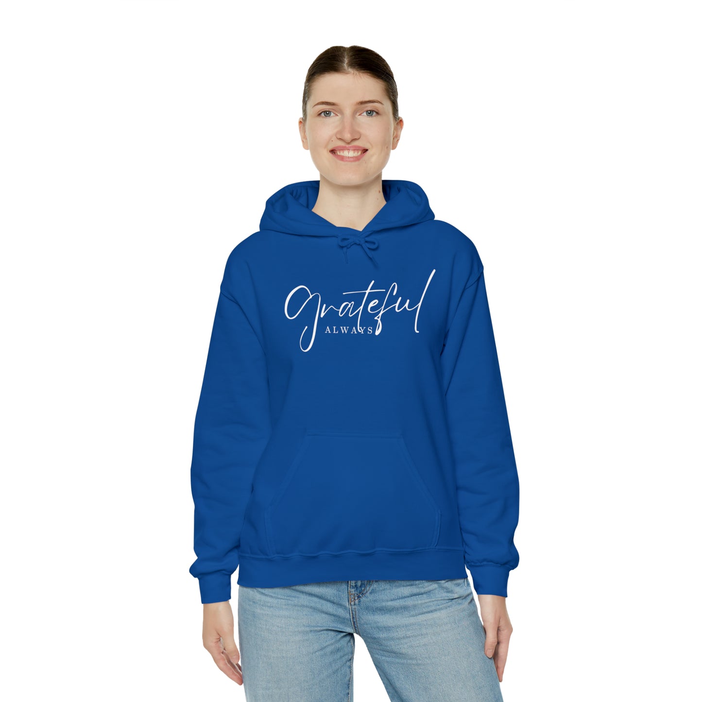 GRATEFUL ALWAYS Unisex Heavy Blend™ Hooded Sweatshirt