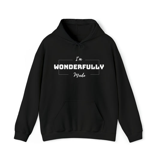 I'M WONDERFULLY MADE Unisex Heavy Blend™ Hooded Sweatshirt