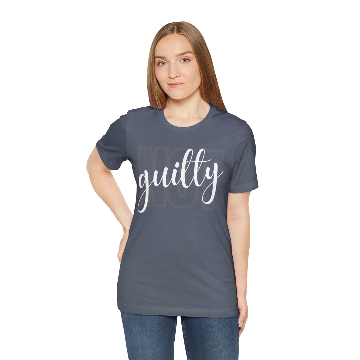 NOT GUILTY Unisex Jersey Short Sleeve Tee