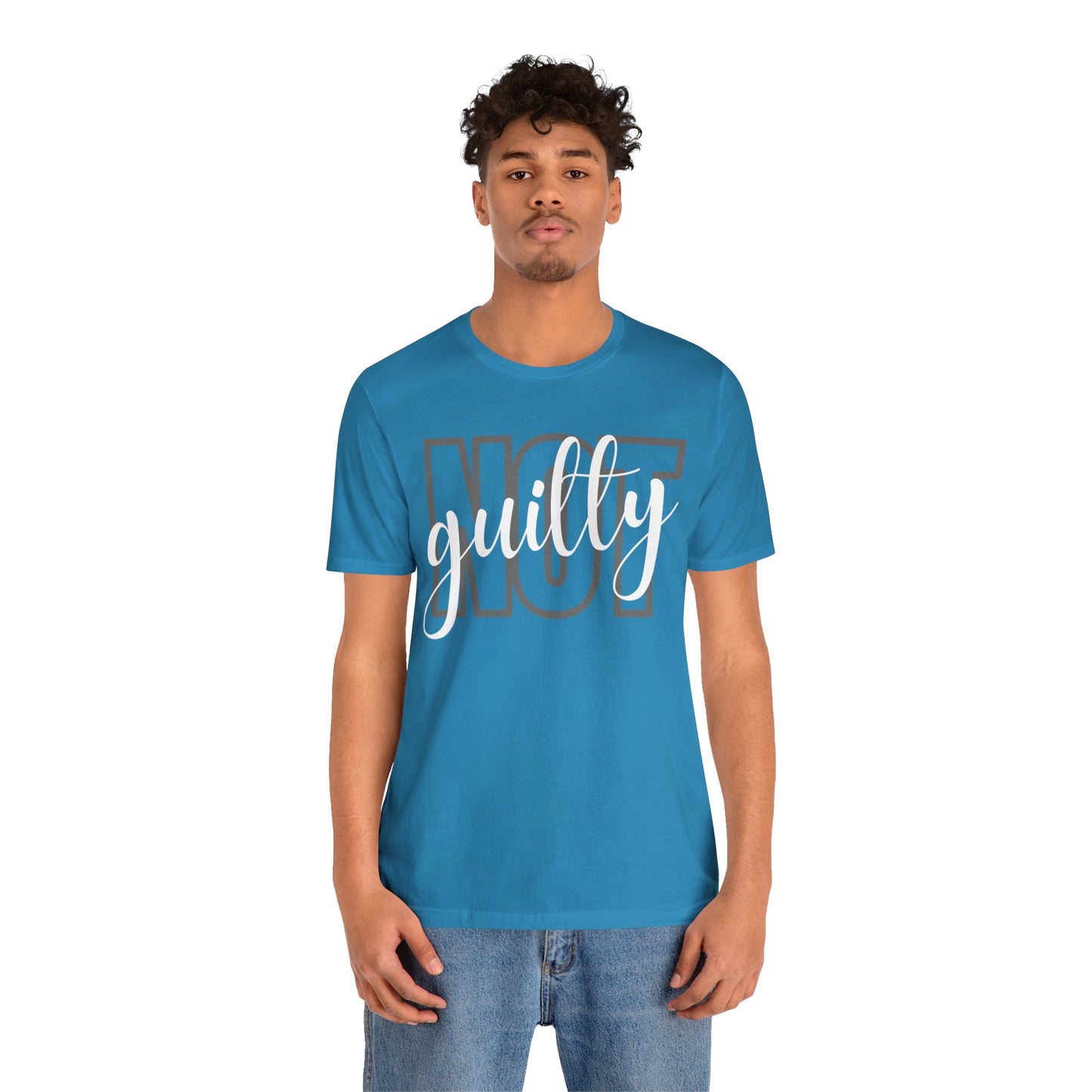 NOT GUILTY Unisex Jersey Short Sleeve Tee