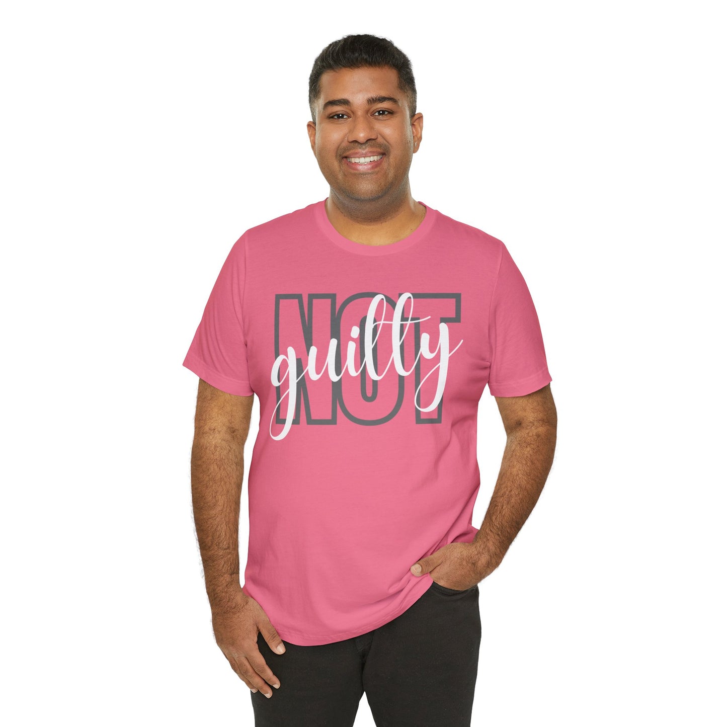 NOT GUILTY Unisex Jersey Short Sleeve Tee