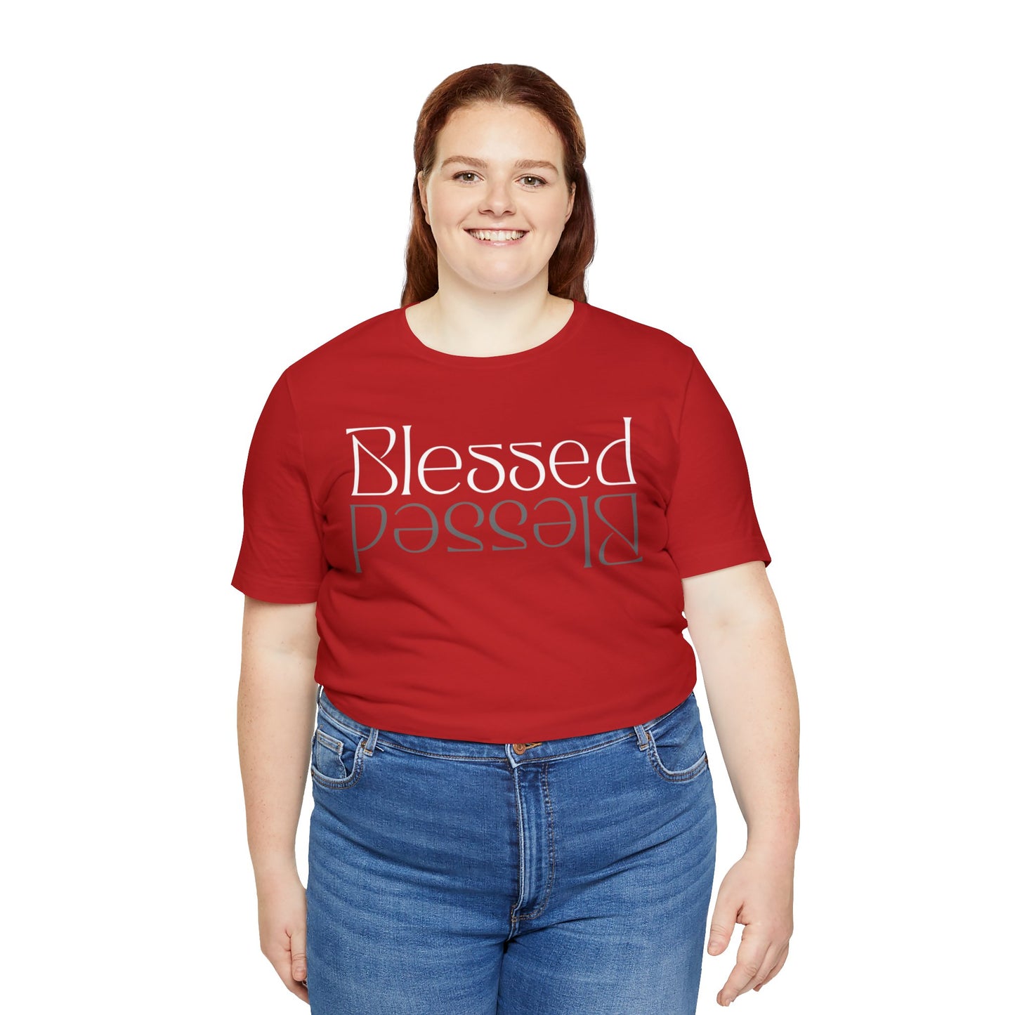 BLESSED Unisex Jersey Short Sleeve Tee