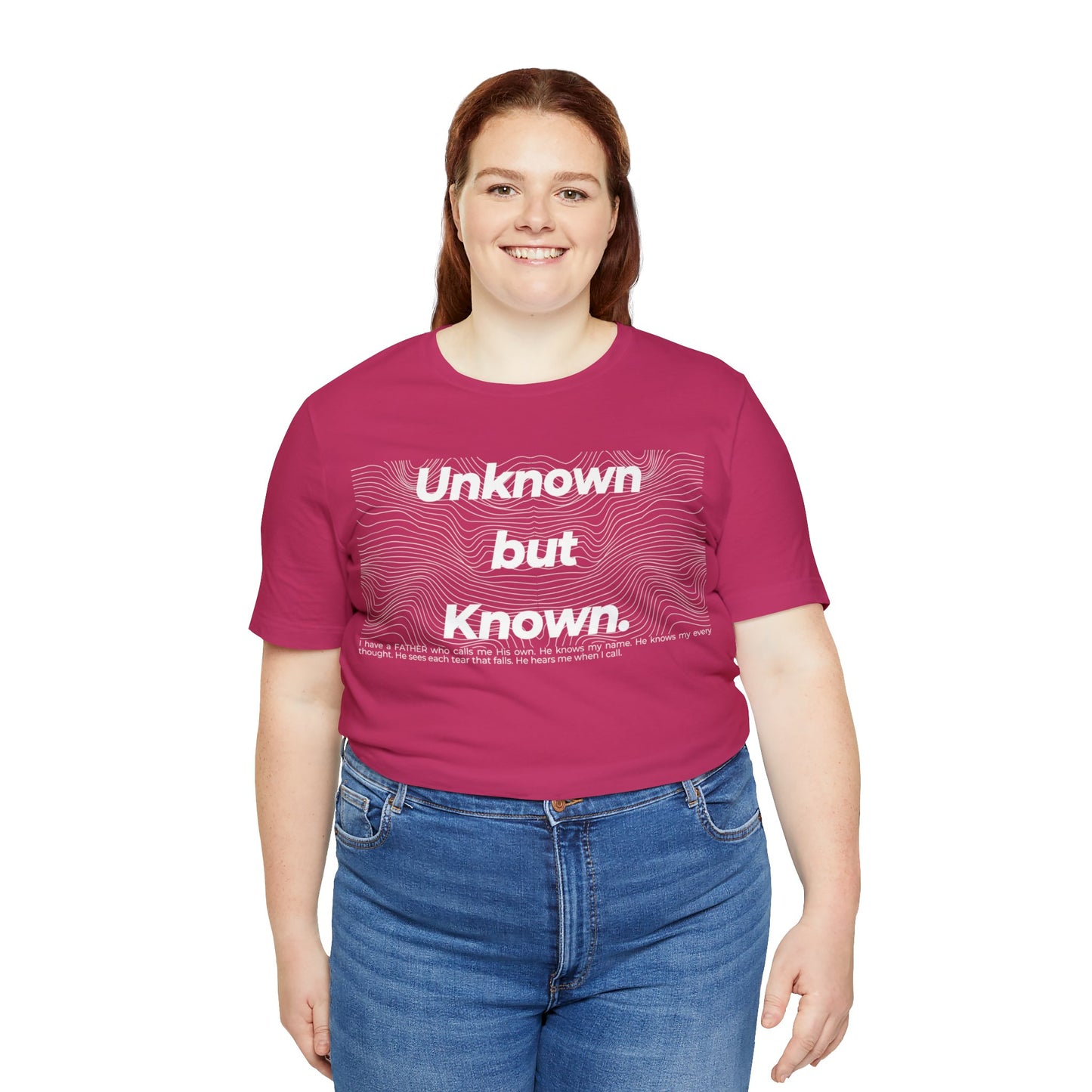 UNKNOWN BUT KNOWN Unisex Jersey Short Sleeve Tee