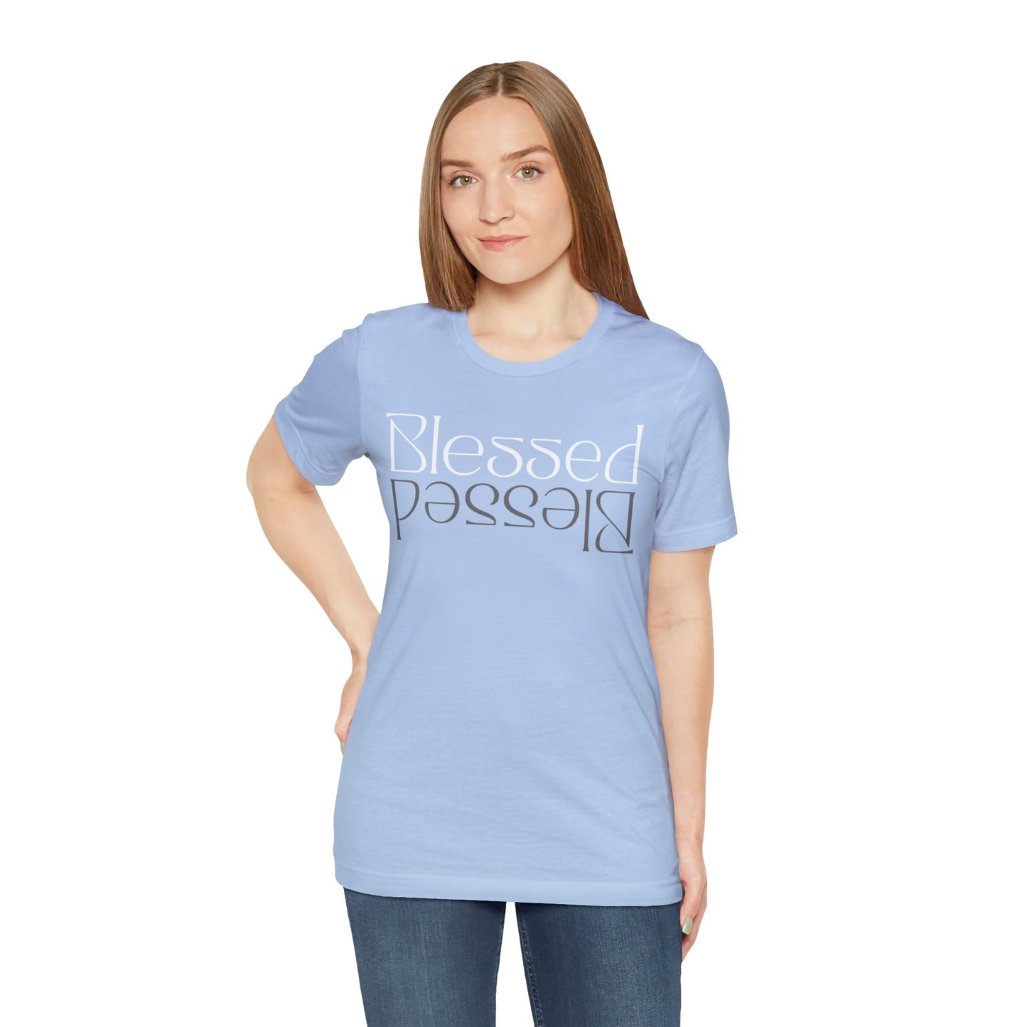 BLESSED Unisex Jersey Short Sleeve Tee