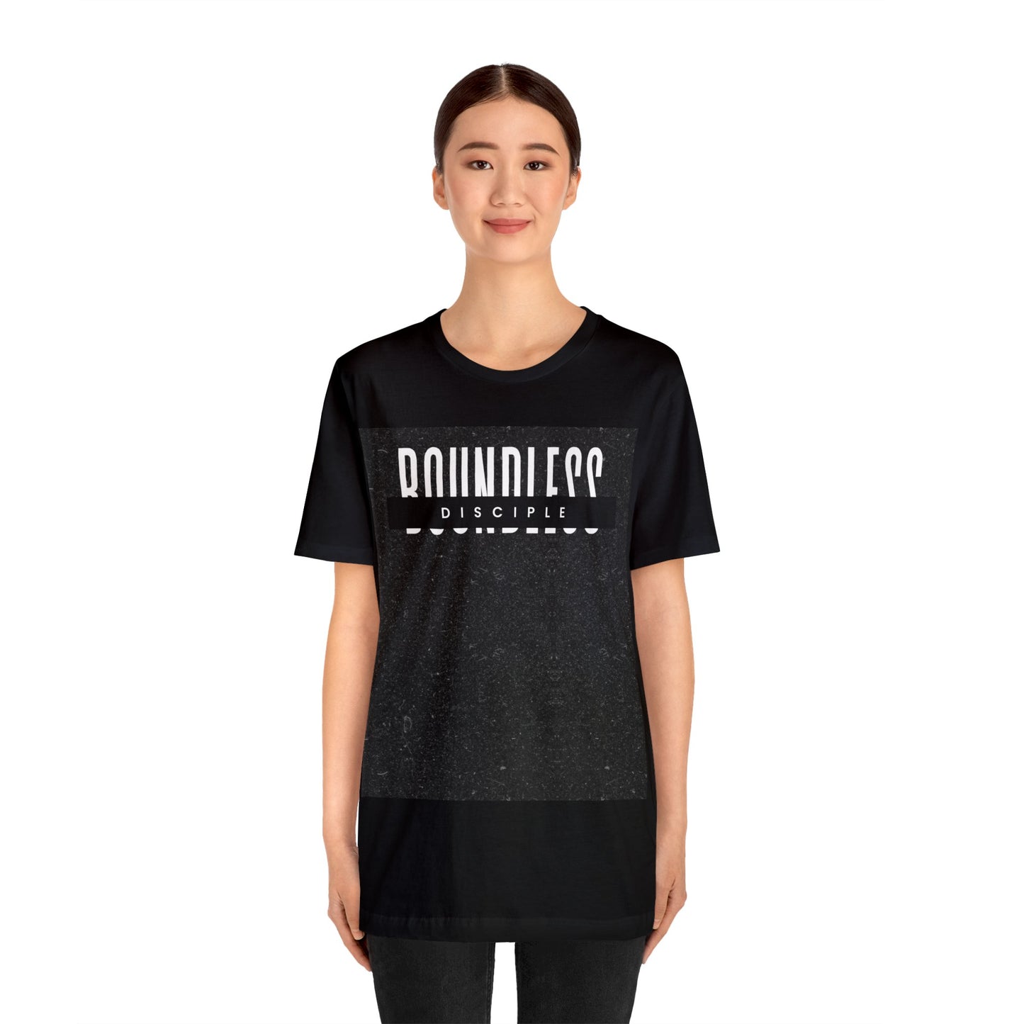 BOUNDLESS DISCIPLE Unisex Jersey Short Sleeve Tee