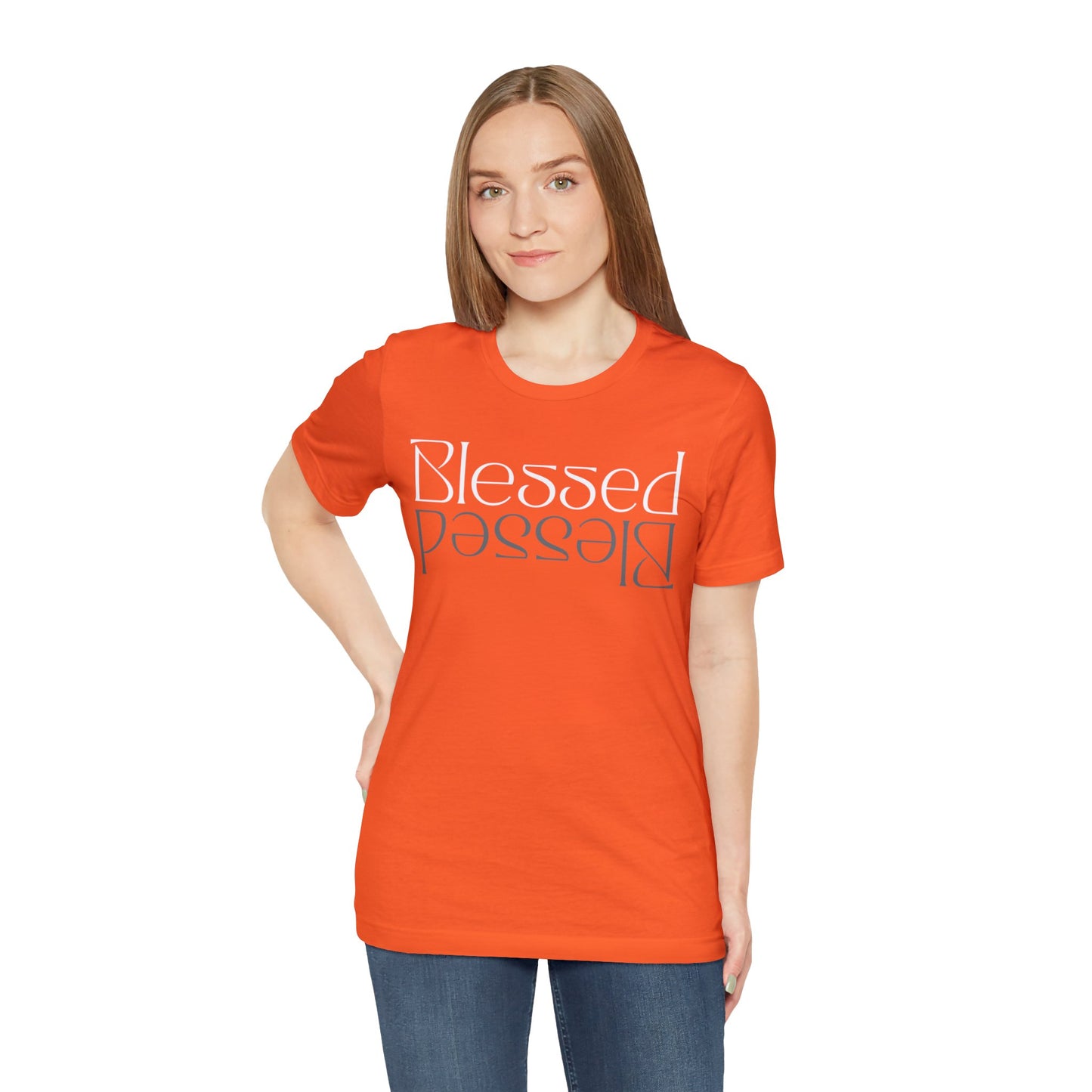 BLESSED Unisex Jersey Short Sleeve Tee