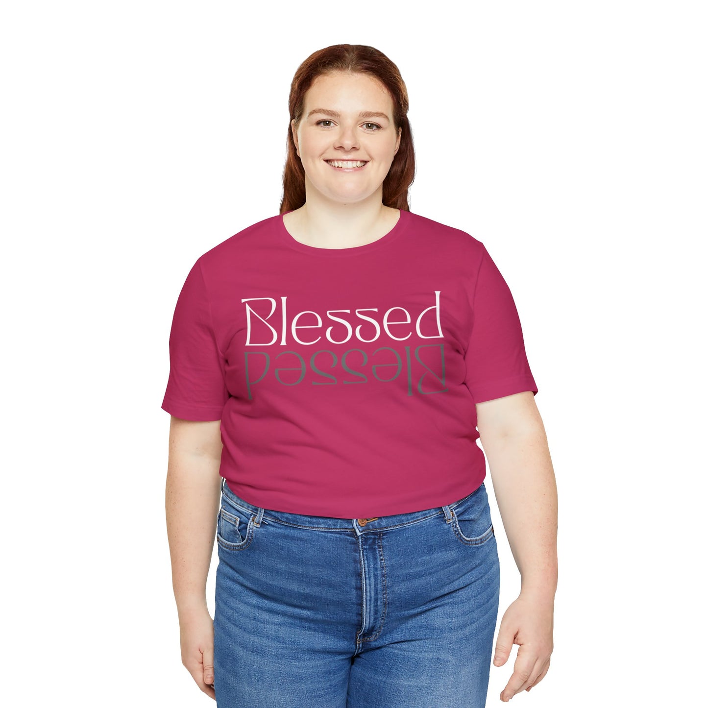 BLESSED Unisex Jersey Short Sleeve Tee