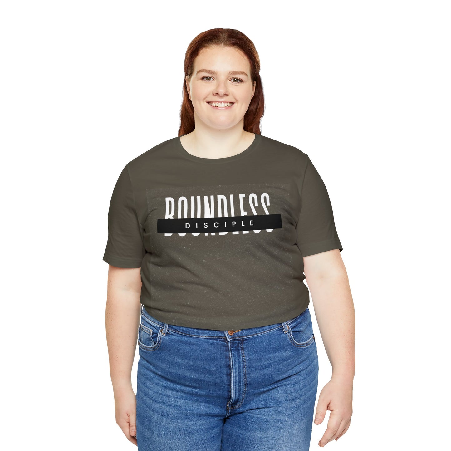 BOUNDLESS DISCIPLE Unisex Jersey Short Sleeve Tee