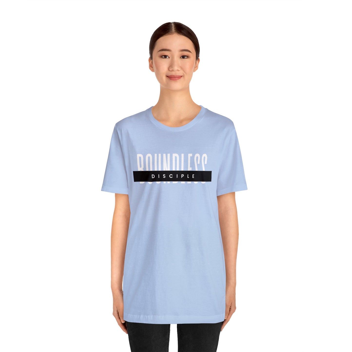 BOUNDLESS DISCIPLE Unisex Jersey Short Sleeve Tee