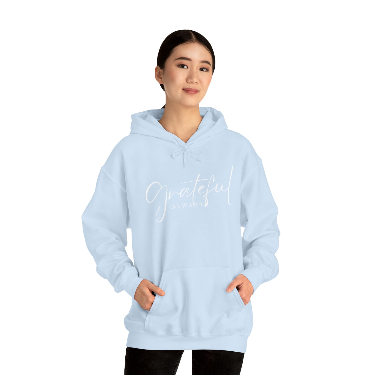 GRATEFUL ALWAYS Unisex Heavy Blend™ Hooded Sweatshirt