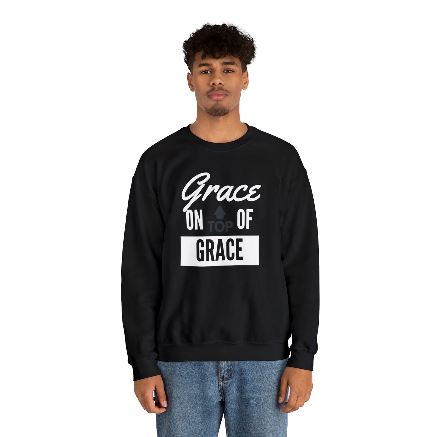 GRACE ON TOP GRACE Unisex Heavy Blend™ Crewneck Sweatshirt