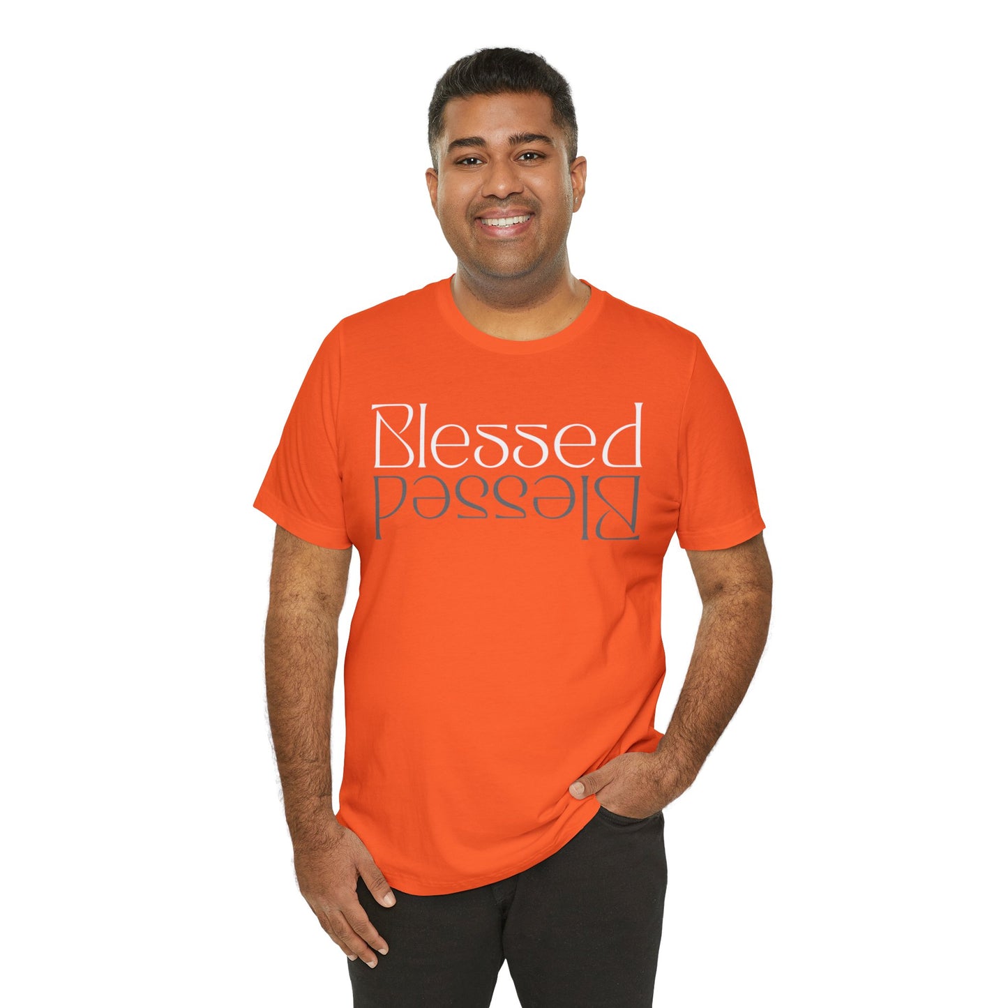 BLESSED Unisex Jersey Short Sleeve Tee