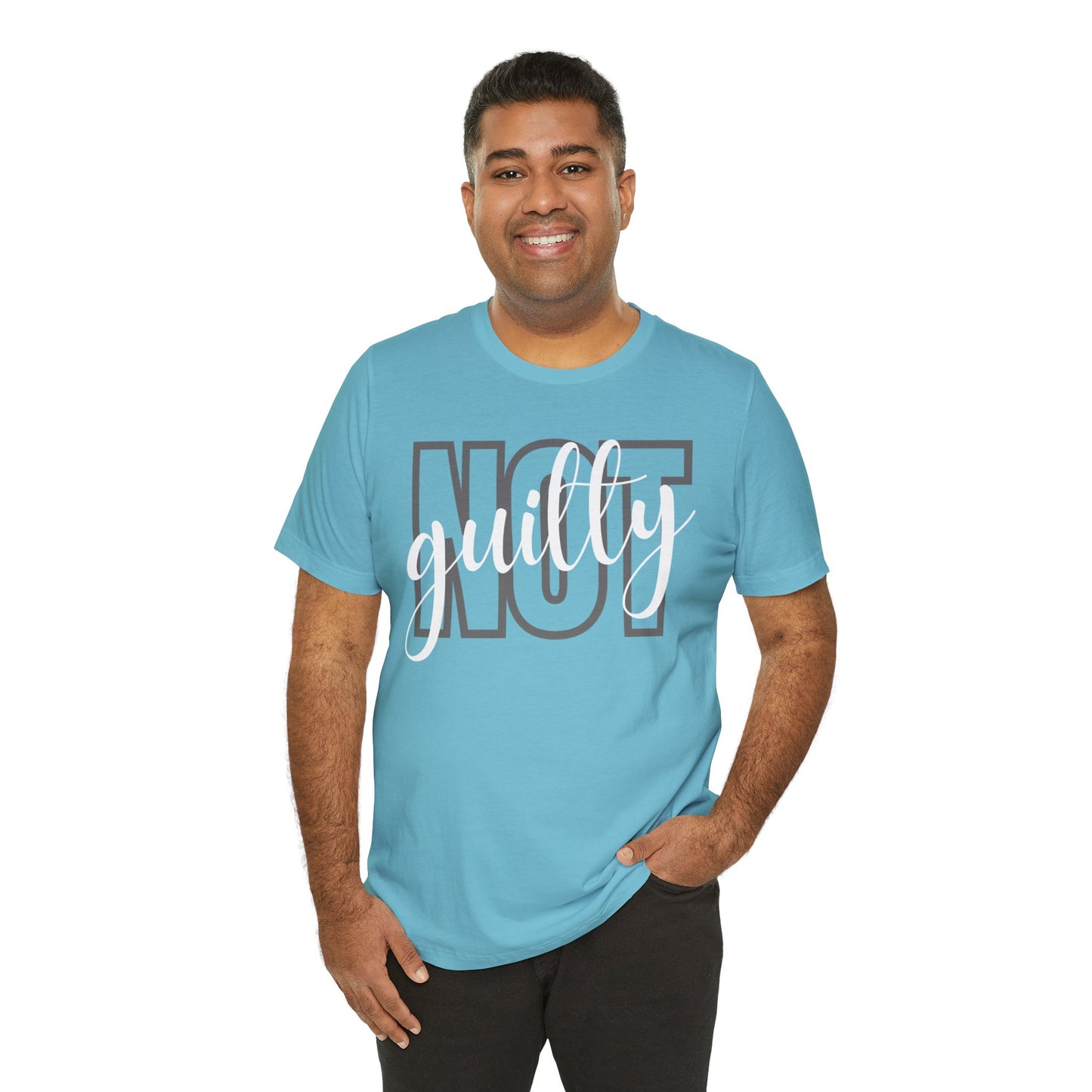 NOT GUILTY Unisex Jersey Short Sleeve Tee